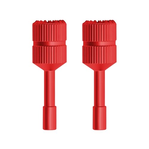 KUANDEDIAN for DJI Mini 4 Pro Zubehör Kit RC Sticks Displayschutzfolie Propeller Lagerung Fahrwerk Pad Umhängeband Teile Zubehör Set(Long Red)