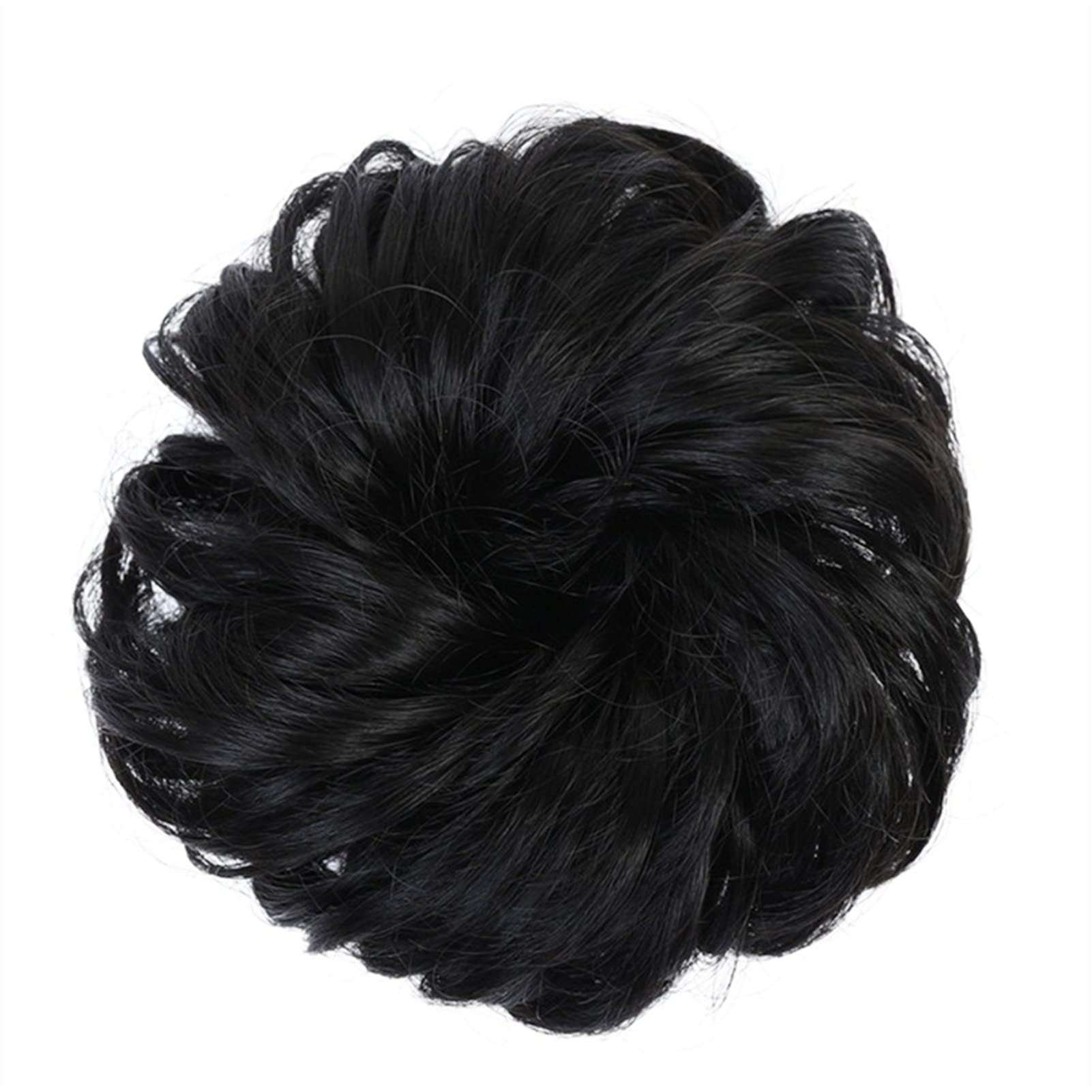 Haarteile Haarknoten Messy Bun Hair, Hochsteckfrisur Scrunchies Chignon Curly Ponytail Haarstücke Haarsprechungen mit elastischen Gummiband Synthetic Chignon Haarverlängerung for Frauen Brötchen Haare