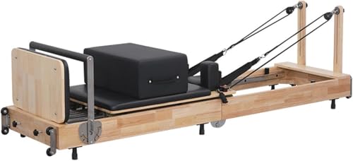 Faltbare Pilates-Reformer-Maschine, Pilates-Reformer aus Holz, Reformer-Maschine, Pilates-Studio-Maschine, Heim-Pilates-Reformer, Studioausrüstung für zu Hause