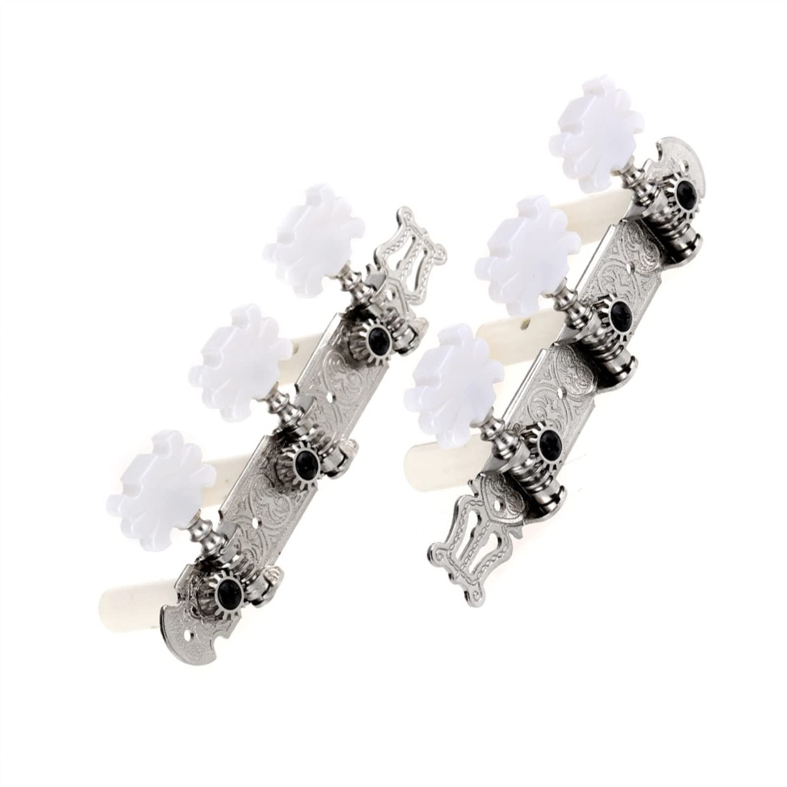 Nickel Guitar Tuners Mechaniken Heads Pegs Keys Passt Für Klassische Gitarre Stimmgeräte Ersatzteile für gitarren