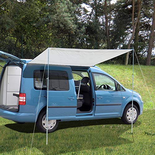 Reimo Tent Technology Sonnensegel Sonnenvordach CHARLYNE 2,2 x 2,4m für Minicamper mit langem Radstand