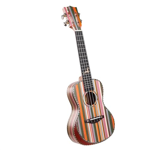 23-Zoll-Ukulele-Gitarrentechnologie Mit 4 Saiten, Holzplatte, Kleine Ukulele-Gitarre Für Musikliebhaber Ukulele Einsteiger Kit (Color : A)