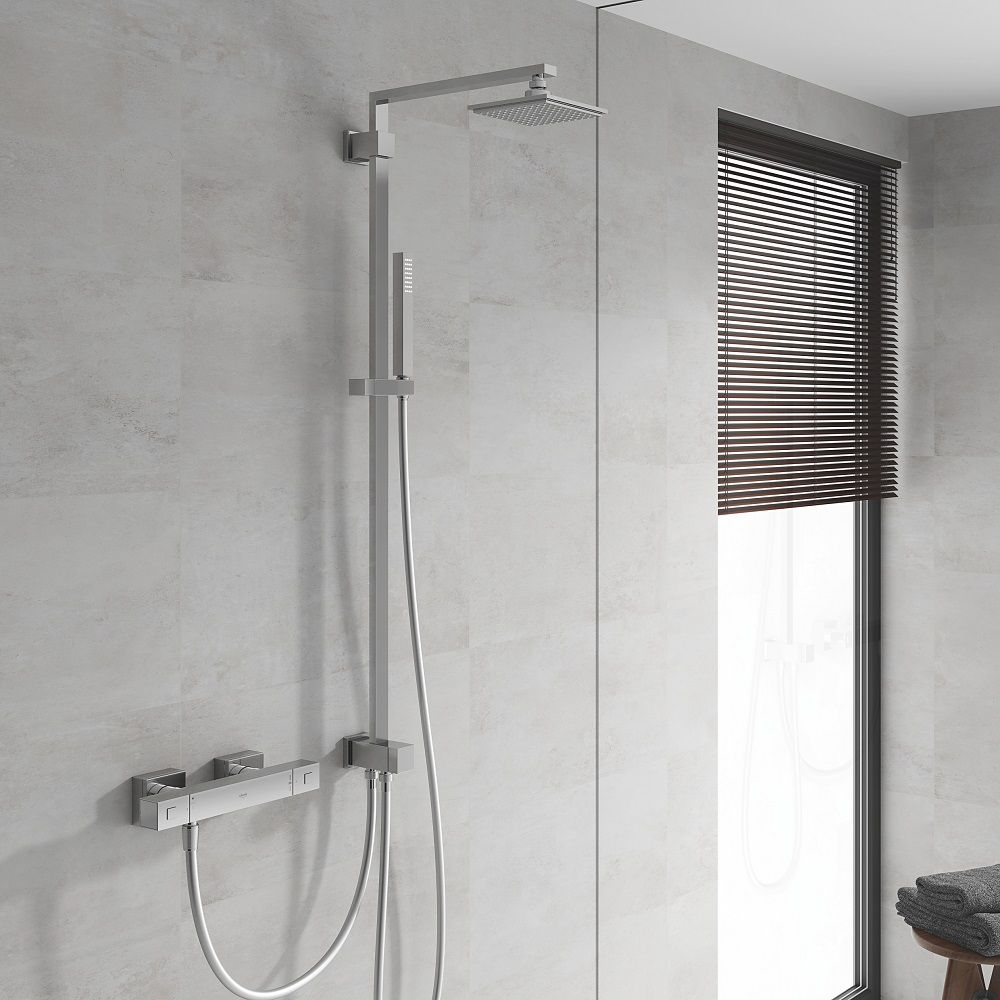 Grohe Kopfbrausesystem Euphoria Cube 152 verchromt, mit Umstellung