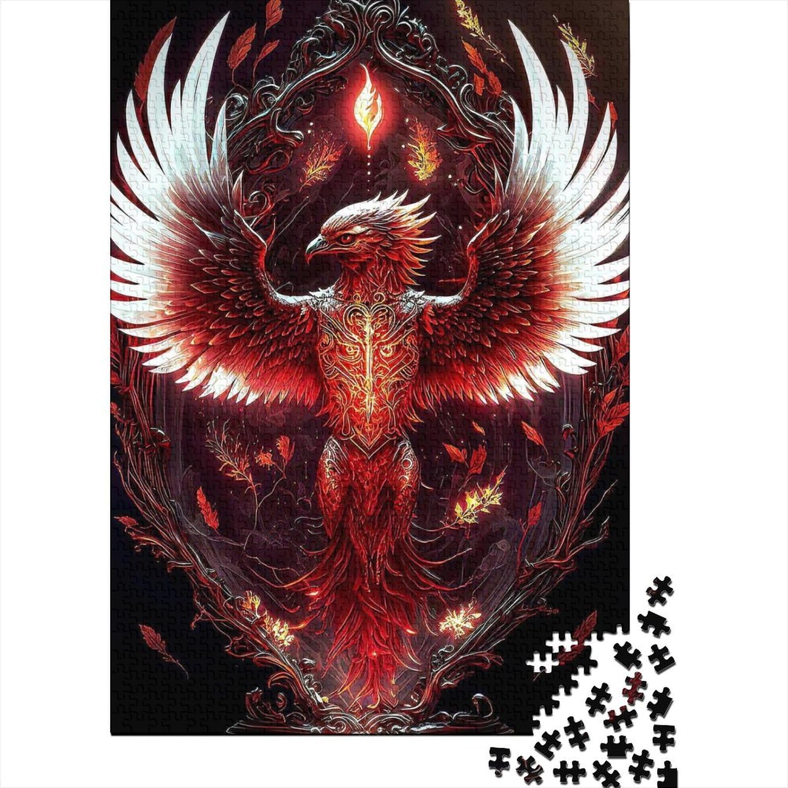 Phoenix Jigsaws Puzzles, Puzzles für Erwachsene und Jugendliche, schwierige und anspruchsvolle Puzzles mit 1000 Teilen, schwierige und anspruchsvolle Puzzles mit 1000 Teilen 29,53x19,69 Zoll