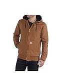 Carhartt, Herren, Weite, isolierte Freizeitjacke aus ausgewaschenem Segelleinen, Carhartt® Braun, XL