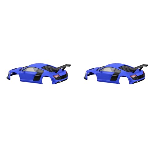 Yeihhtuk 2X für Le Karosserie Auto Schale 98mm Radstand für 1:28RC Auto W02,MR02,MR03,IW04M Mini-Q