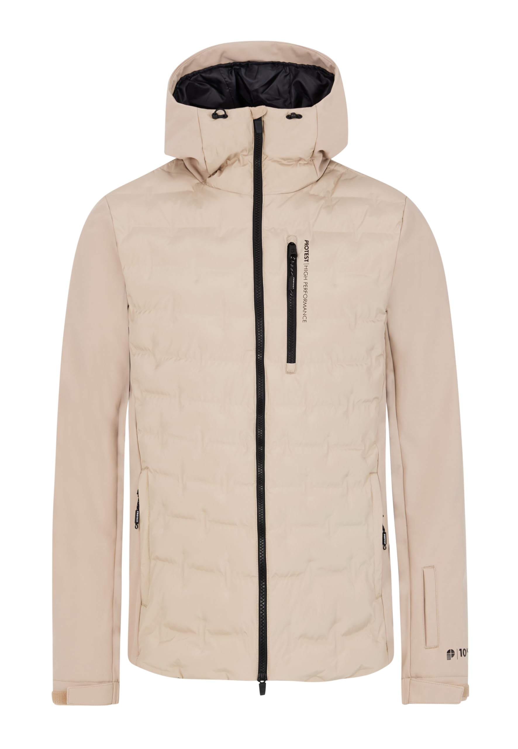 Protest Men Ski- Und Snowboardjacke PRTMALMO Bamboobeige XXL