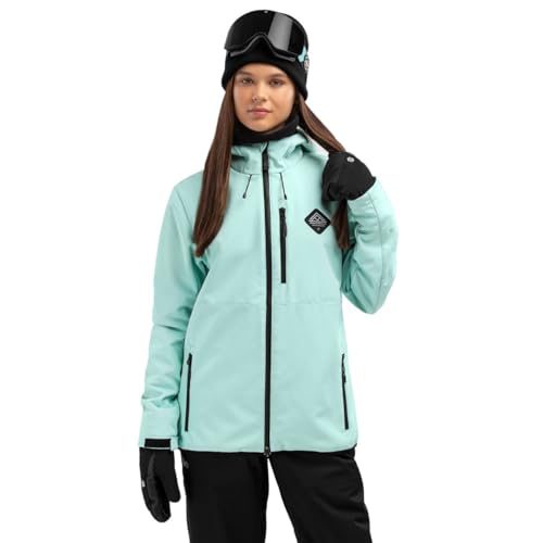 SIROKO - Softshell Jacke für Schnee für Damen W2-W Senja - XXL - Türkis