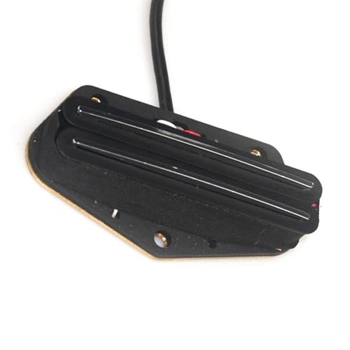 Bridge Pickup Dual Coil Bridge Pickup Dual Rail Pickup Für E-Gitarre e gitarren tonabnehmer (Color : Black)