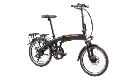 F.lli Schiano Unisex-Adult Galaxy E-Bike, Schwarz, XS