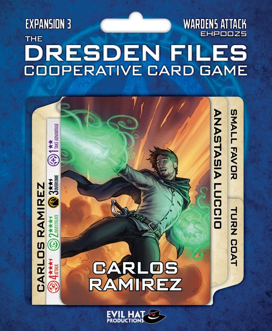 Evil Hat Productions EHP00025 Kartenspiel Dresden Files: Cooperative Expansion 3-Wardens Attack