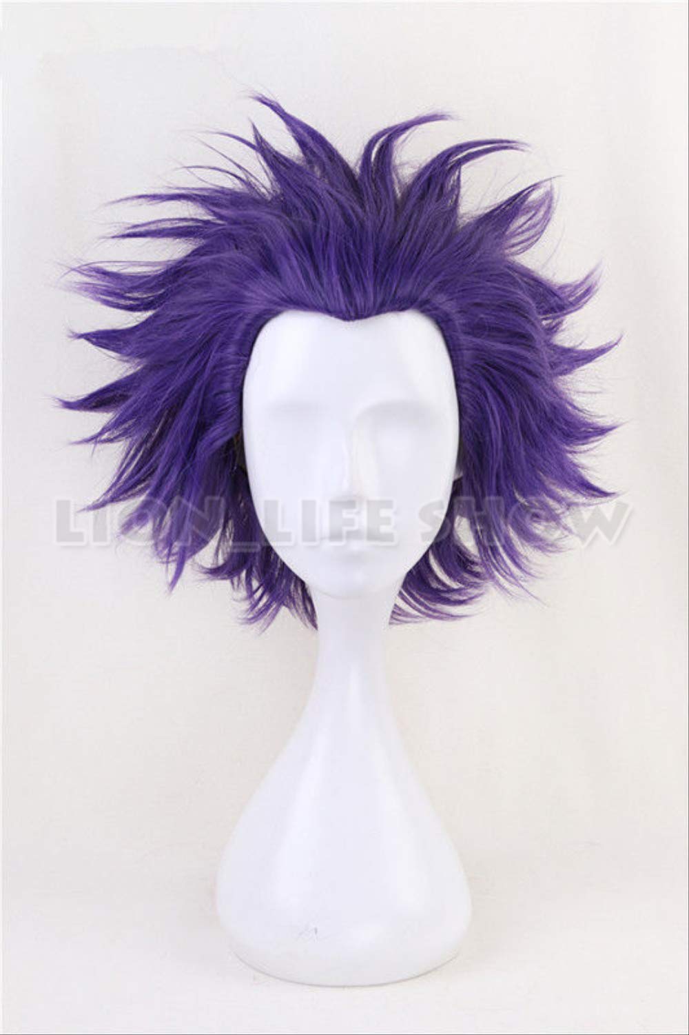 LINLINCD-Anime Coer Wig. Mein Boku Kein Held Akademie Shinsou Hitoshi Shinso lila Cosplay Perücke