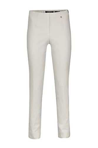 Robell Style Marie - Kurzgröße - Stoffhose Damen high Waist - Damenhose Power Stretch - Bengaline Stoff Hose mit Schlitz am Saum - Bitte eine Größe Kleiner bestellen