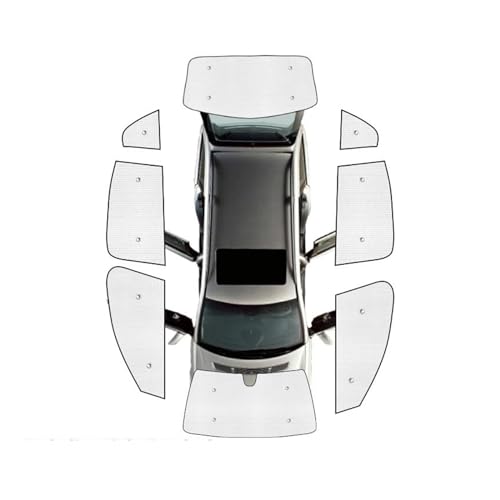 Auto-Sonnenschirm Für Infiniti Für QX56 Für QX80 2010~2023 Vollständige Abdeckung Sonnenschutz Windschutzscheibe Seitenfenster Shaby Visier Autozubehör Frontscheibenabdeckung(All Sunshades)