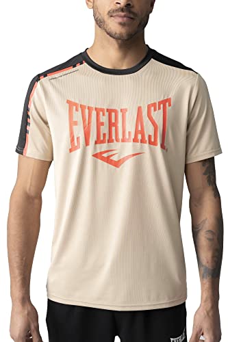 EVERLAST Herren Austin T-Shirt, Camel, XXL