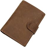 VSULZVNU Leder Geldbörse für Münzgeldbörse Kartenhalter Designer Herren Geldbörse Geldtaschen, D, 13.5cm