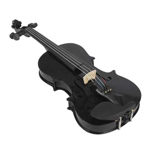 Standard Violine 1/8 Schwarze Akustische Violine