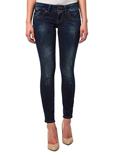 LTB Jeans Damen MOLLY Slim Jeans, Blau (Oxford Wash 1757), Gr. W28/L30