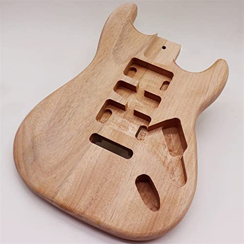 Gitarrenkörper E-Gitarrenkörper-Körper-Okoume-Holzgitarre-Körper-natürlicher Gitarrenkörper Für St. E-Gitarre Gitarrenkörper