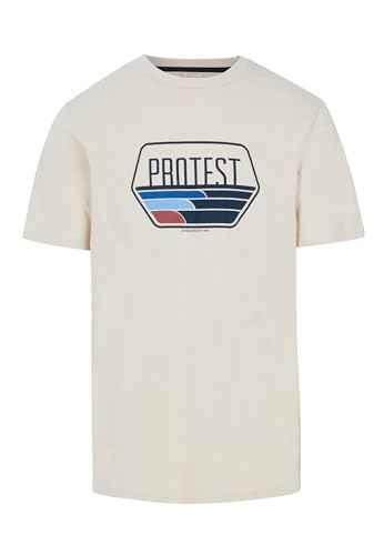 Protest Men T-Shirt PRTSTAN Kitoffwhite XXL