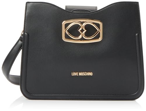 Love Moschino Damen Jc4040pp1hld000 Schultertasche, Nero