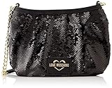 Love Moschino Damen Jc4068pp1glp100a Clutch, Schwarz