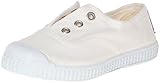 Cienta 70997 05 22/34 weiße Mädchenschuhe elastisch duftender Slip on Stoff 31