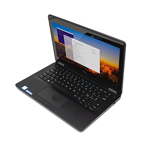 Dell LATITUDE E7270 Notebook Laptop Touch Screen Intel Core I5 6200U bis 2,8 GHz Display 12,5 Zoll WEBCAM DAD SSD USB 3.0 HDMI Mini Displayport (Recycling) (RAM 8 GB SSDM2 240 GB)