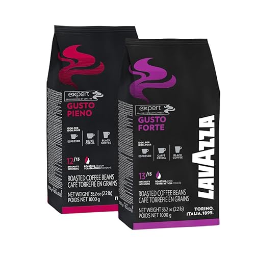 Bis Kaffeebohnen Lavazza Gusto Voller und starker Geschmack 1 kg x 2