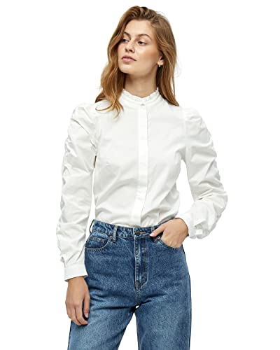 Peppercorn Damen Hellen Shirt Weiß L