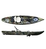 Galaxy Wahoo S Angelkajak ohne Antrieb Sit on top mit Steuer Fishing Kayak, Galaxy Kayaks:(J) Jungle