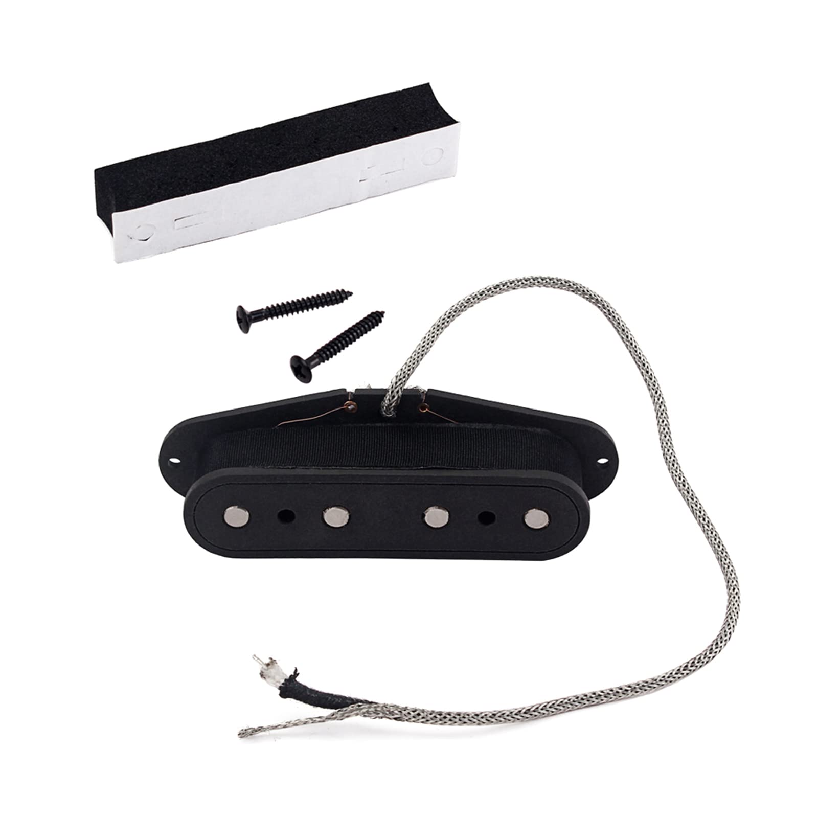 Retro Alnico 8 4-Saiten Gitarre Single Coil Pickups Middle Bridge Neck Middle Bridge Pickups Kits For Bass Guitar Single Coil Set Guitar Bridge Guitar Humbucker