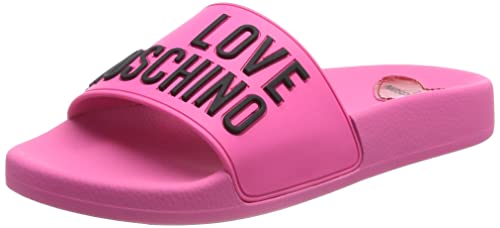 Love Moschino Damen Ja28052g1gi1360440 Mule, Fuchsia, 40 EU