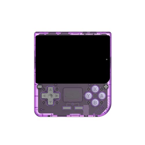 Powkiddy V10 Retro Handheld Spielkonsole, Kompatibel mit 64-Bit 3D Simulatoren und Open Source System, 64G TF Karte, 10000 Spiele, 3.5in IPS Bildschirm, 3000 mAh Portable Spielkonsolen