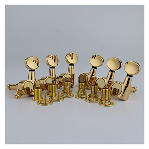 Tuner Machine Heads Mini Oval Tuner Für NS Gold Stimmwirbel Mechaniken (Color : 6L)