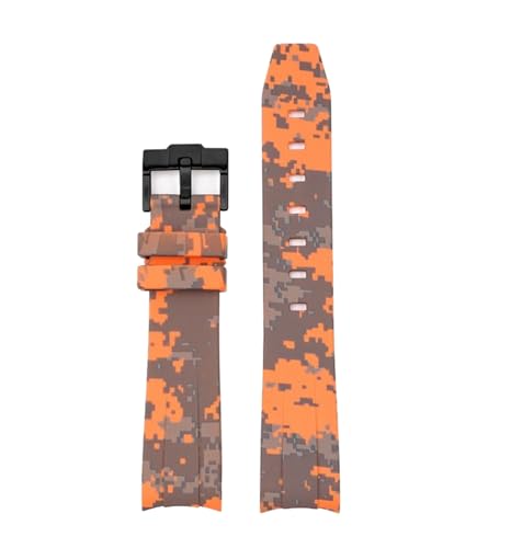 Camo-Uhrenarmband aus Gummi, 20mm, Farbe 10, 20mm