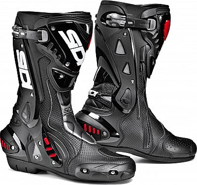 Sidi Motorrad Stiefel, Schwarz, 43