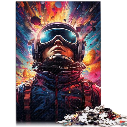 Puzzle „Buntes Psychedelisches“ von Galaxy Pilots für Erwachsene, 1000 Teile, Puzzle, Holzpuzzle, schwieriges, schweres Puzzle für Frauen und Männer, 1000 Teile (50 x 75 cm)