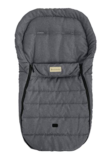 Altabebe AL2450L-33 Übergangsfußsack Lifeline für alle gängigen Kinderwagen Buggys und Jogger, hellgrau