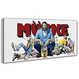 Bud Spencer - Sie nannten ihn Mücke (Lo chiamavano Bulldozer) - Leinwand (120 x 50 cm)