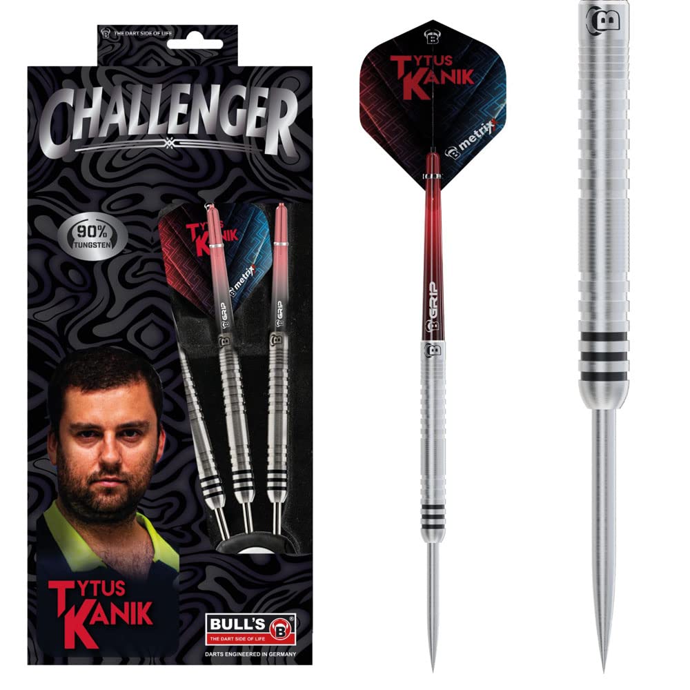 Bull's Tytus Kanik Dart, Silber, 22 g