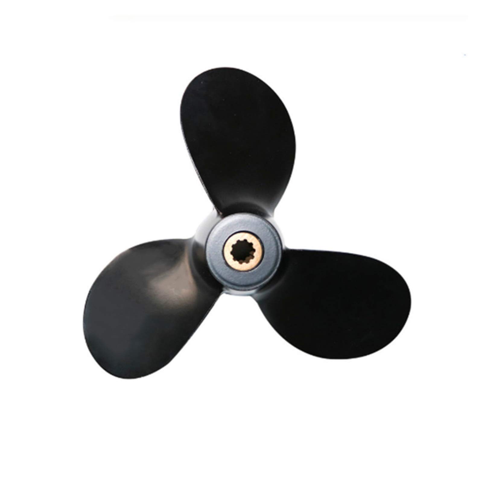 Jodriva 6 PS Propeller 7 1/2X7 Bootspropellerblatt Bootspropeller, for Suzuki, 4-6 PS C711 OEM 58110-91JN0-019 Zuverlässig Propeller für Außenbordmotoren