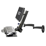 Ergotron - 200 Series Combo Monitorarm, VESA Wandhalterung - für Monitore bis 24 Zoll, 6 bis 8,2 kg - Schwarz