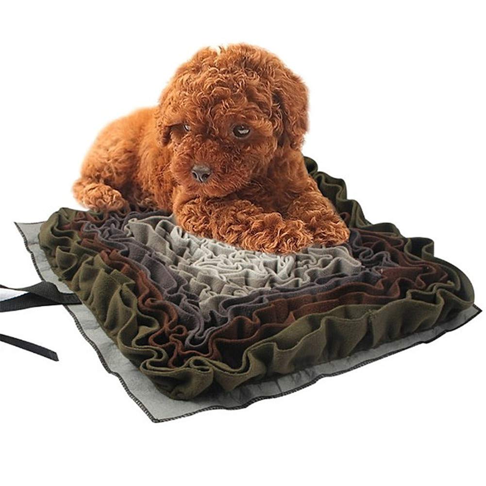 Rysmliuhan Shop Schnüffelteppich für Hunde Schnüffelteppich Hund Fütterungsmatten Für Hunde Haustier Snuffle Mat Hund interaktives Spielzeug Hundeschnüffeldecke