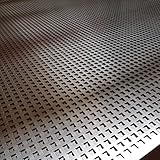 2500x1250x1,5mm Lochblech Qg 10-15 (Stahl verzinkt)