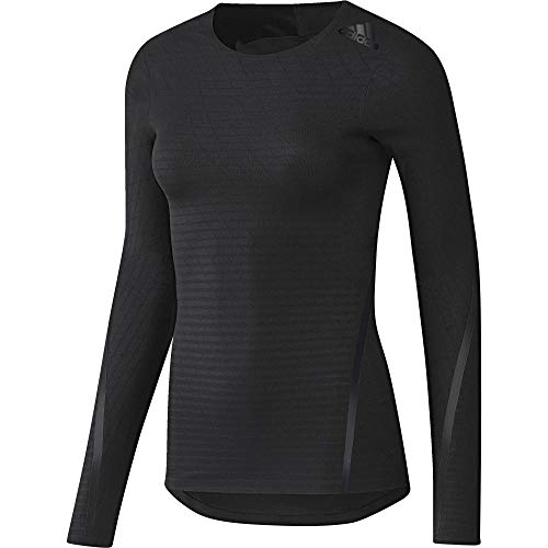 adidas Damen Alphaskin 360 Longsleeve, Black, XS