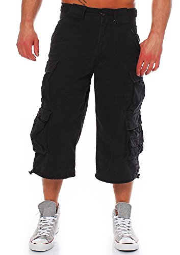 Jet Lag Cargo Shorts 007 schwarz XXXL