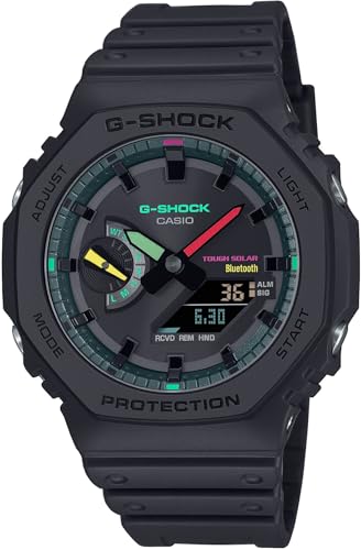 G-Shock Classic Style GA-B2100MF-1AER Multi Fluorescent Accents Uhr, Schwarz