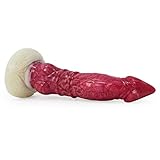 YZBBSH realistischer Dildo Tierdildo Wolfsdildo mit kräftigem Saugnapf Realistischer Dildo 22 cm Hund Dog Penis Silikon Analdildo Anal Plug Sex Spielzeug Für Männer Frauen Erotische