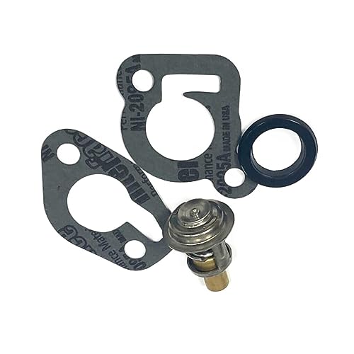 XARONF Motorenteile Thermostat-Set for Mercury 2 STR 6 8 9,9 15 20 25 PS Außenbordmotoren 14586A3 75962A9 75962A10 75962A11